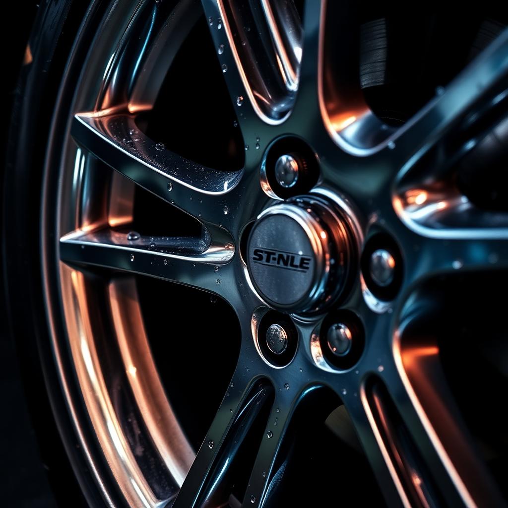 Polished wheel